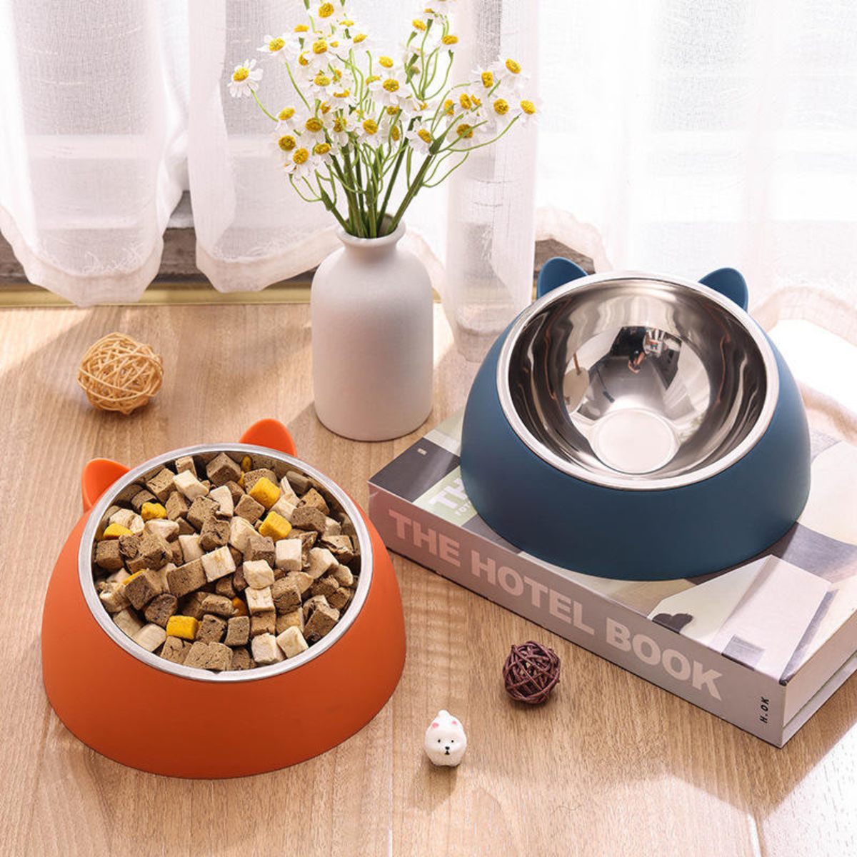 Pet Ear Steel Bowl 107G