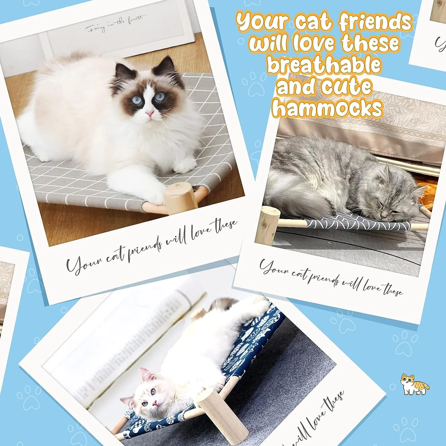 Portable Wooden Pet Bed