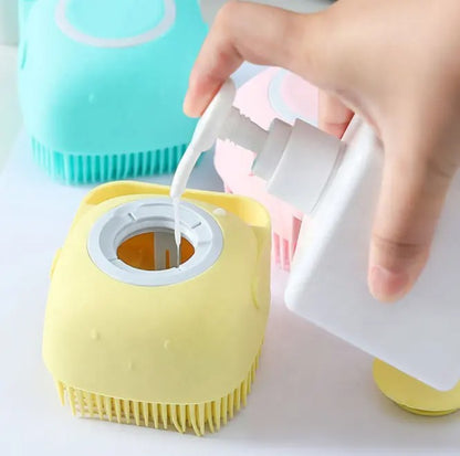 Dog Bathing Brush & Shampoo