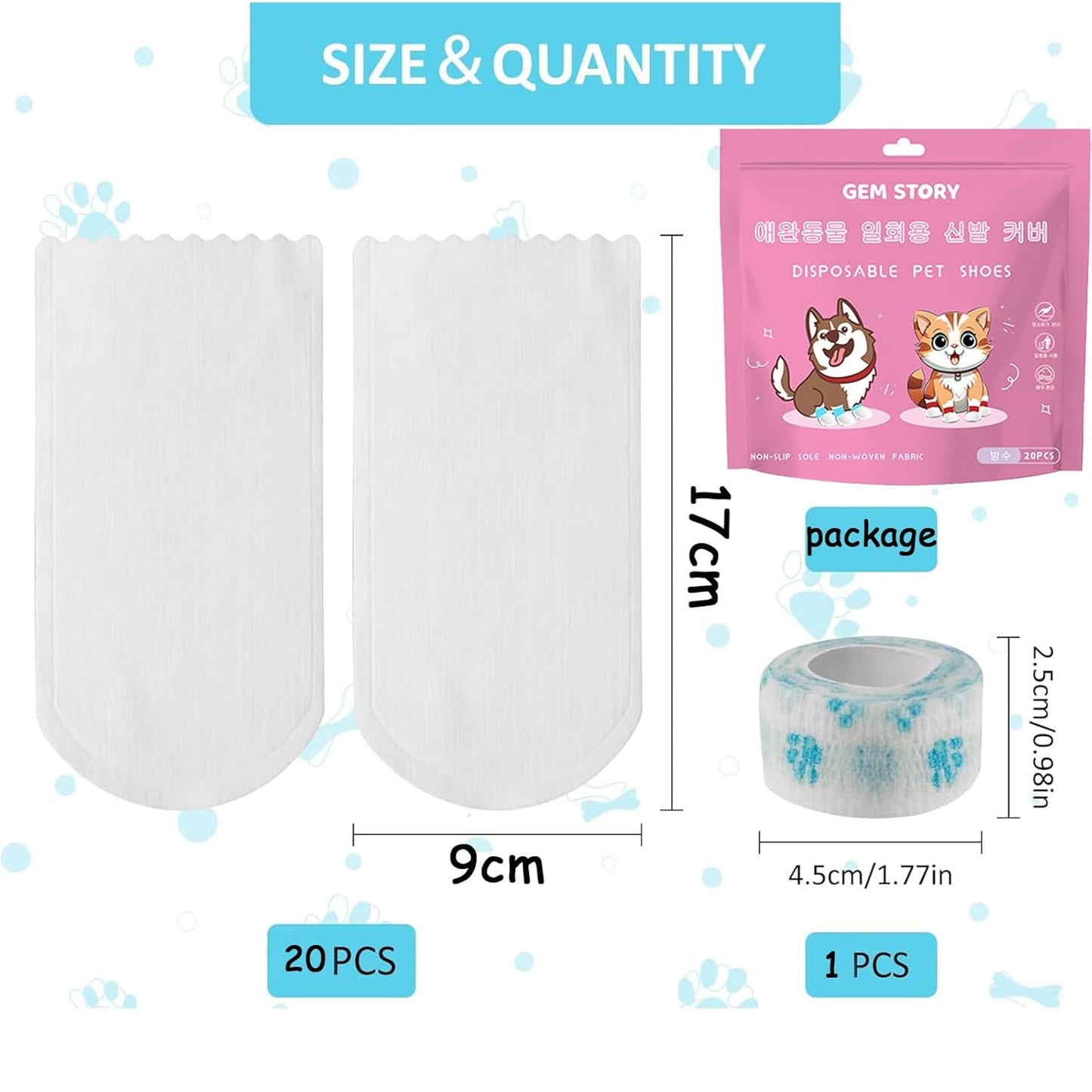 Pet Boots Disposable