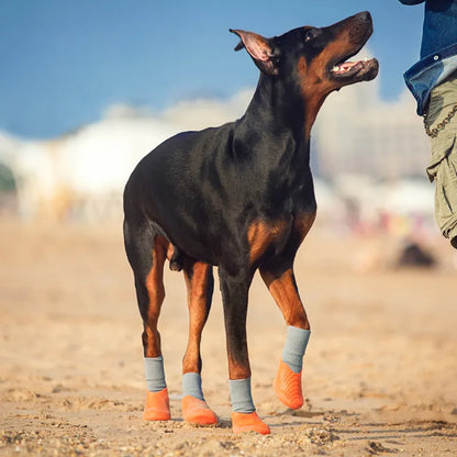 Silicone Dog Boots  – Waterproof and Non-Slip Protective Shoes for Dogs