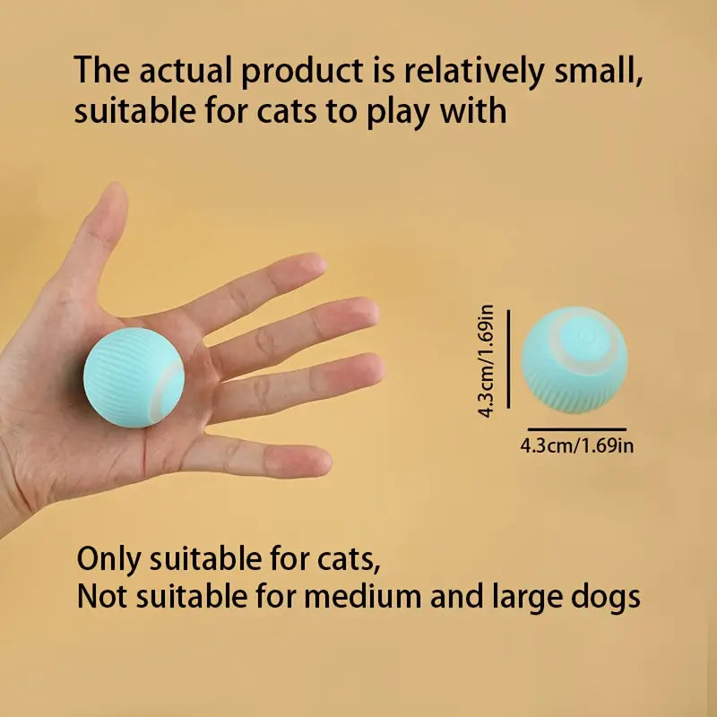 Cat Toy| Self Rotating Gravity Ball