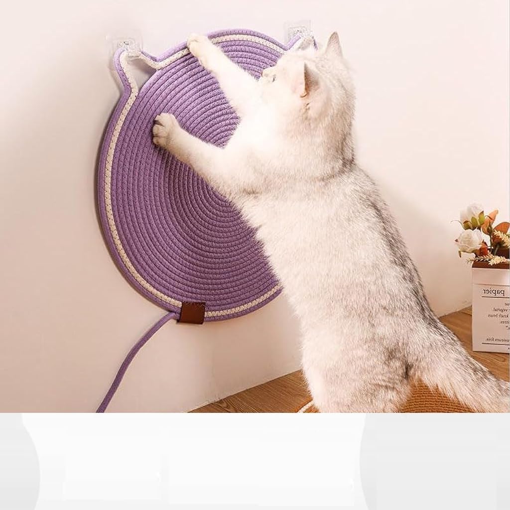 Cute Cat Scratch Pad Mat | Durable Anti-Scratch Scratching Mat for Cats | Furniture Protection Scratch Board