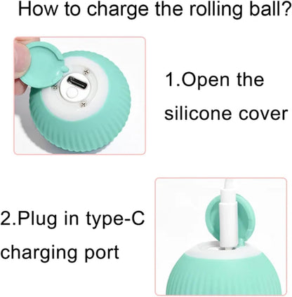 Cat Toy| Self Rotating Gravity Ball