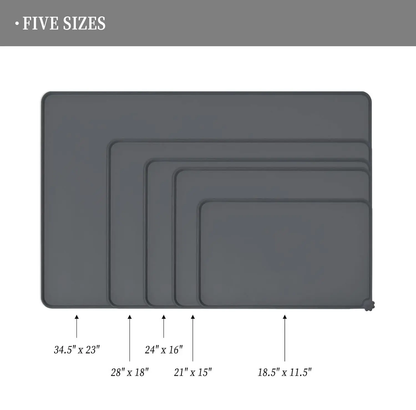 Premium Non-Slip Silicone Dog Feeding Mat – Mess-Free Mealtime for Dogs