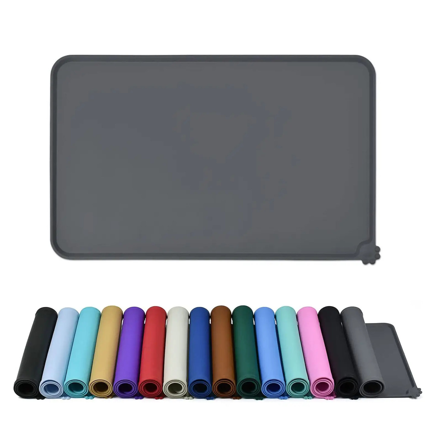 Premium Non-Slip Silicone Dog Feeding Mat – Mess-Free Mealtime for Dogs