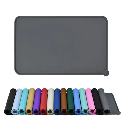 Premium Non-Slip Silicone Dog Feeding Mat – Mess-Free Mealtime for Dogs