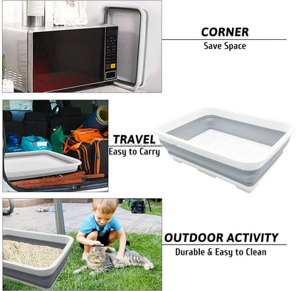 Foldable Cat Litter Box