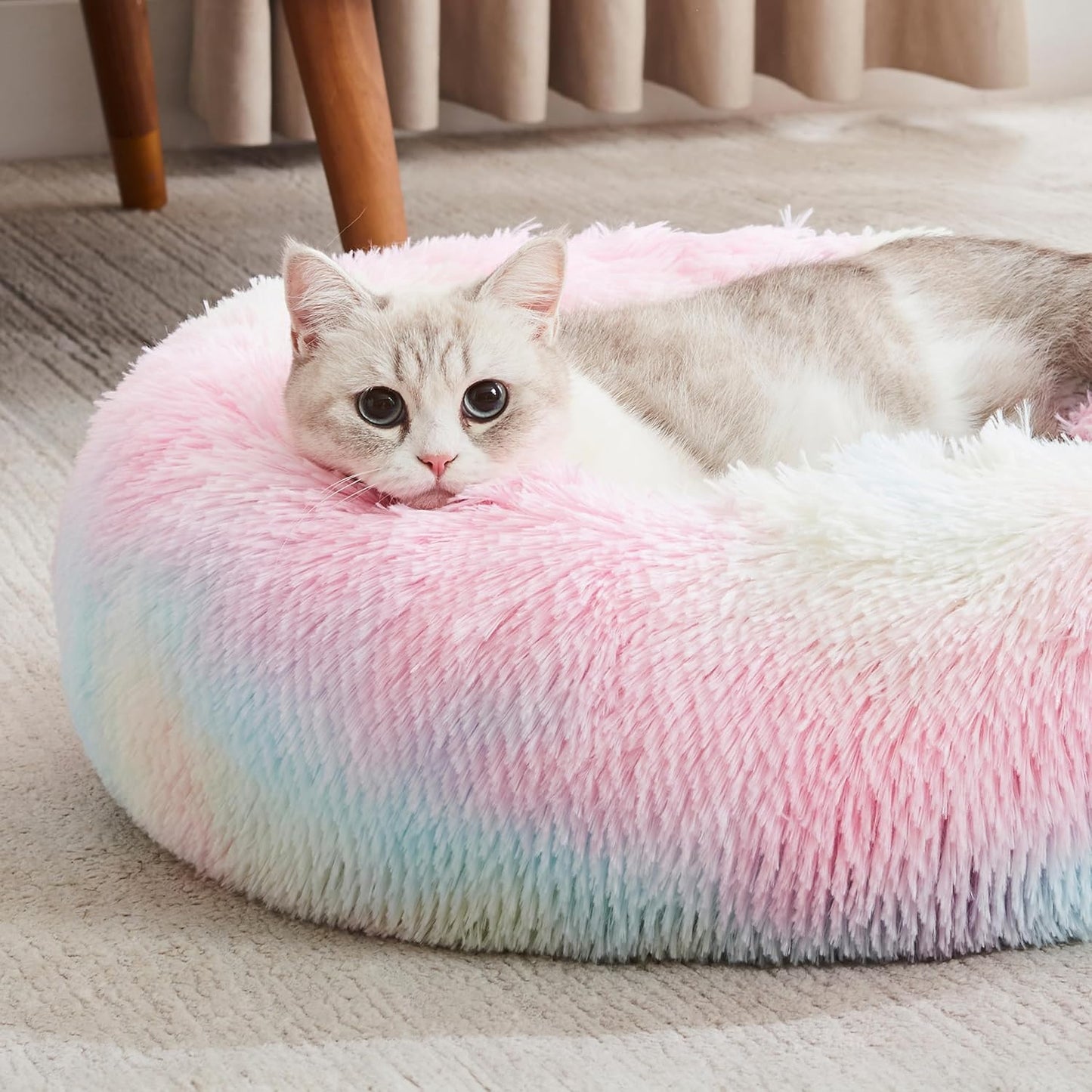 Cozy Round Pet Bed