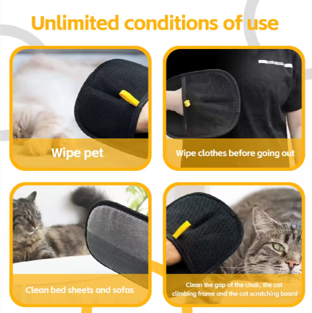 Pet Hair Removal Gloves