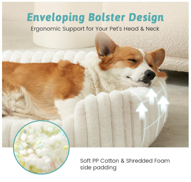 Rectangular Bed With Cuts