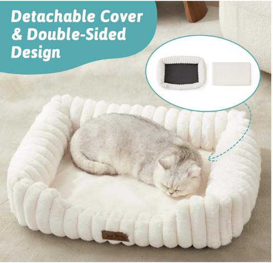 Rectangular Bed With Cuts