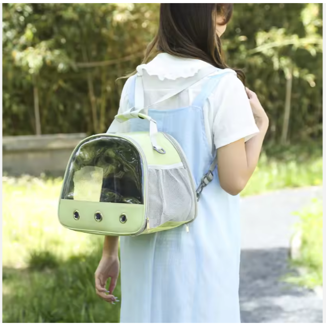 Small Pet Travel Carrier Backpack | Portable Breathable Bag for Hamsters, Guinea Pigs, Birds & Small Animals | Lightweight Outdoor Pet Carrier