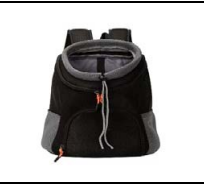 Luxury Pet Backpack Carrier | Breathable Cat & Dog Travel Backpack with Adjustable Straps | Comfortable Portable Pet Carrier for Outdoor Travel