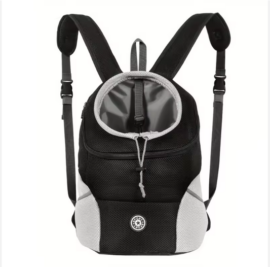 Luxury Pet Backpack Carrier | Breathable Cat & Dog Travel Backpack with Adjustable Straps | Comfortable Portable Pet Carrier for Outdoor Travel