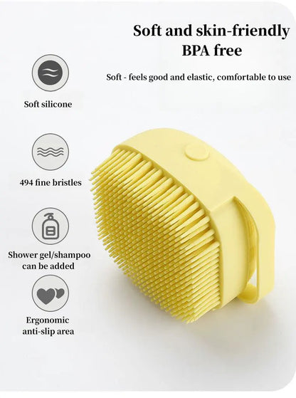Dog Bathing Brush & Shampoo